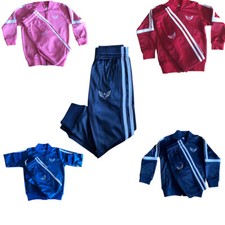 Kids Girls Boys Jogging Suit Tracksuit (Top and Bottom) 