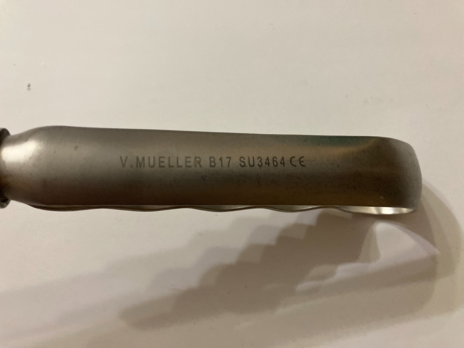 V. Mueller Kelly Richardson Blade Retractor Abdominal Instrument SU3464 ...