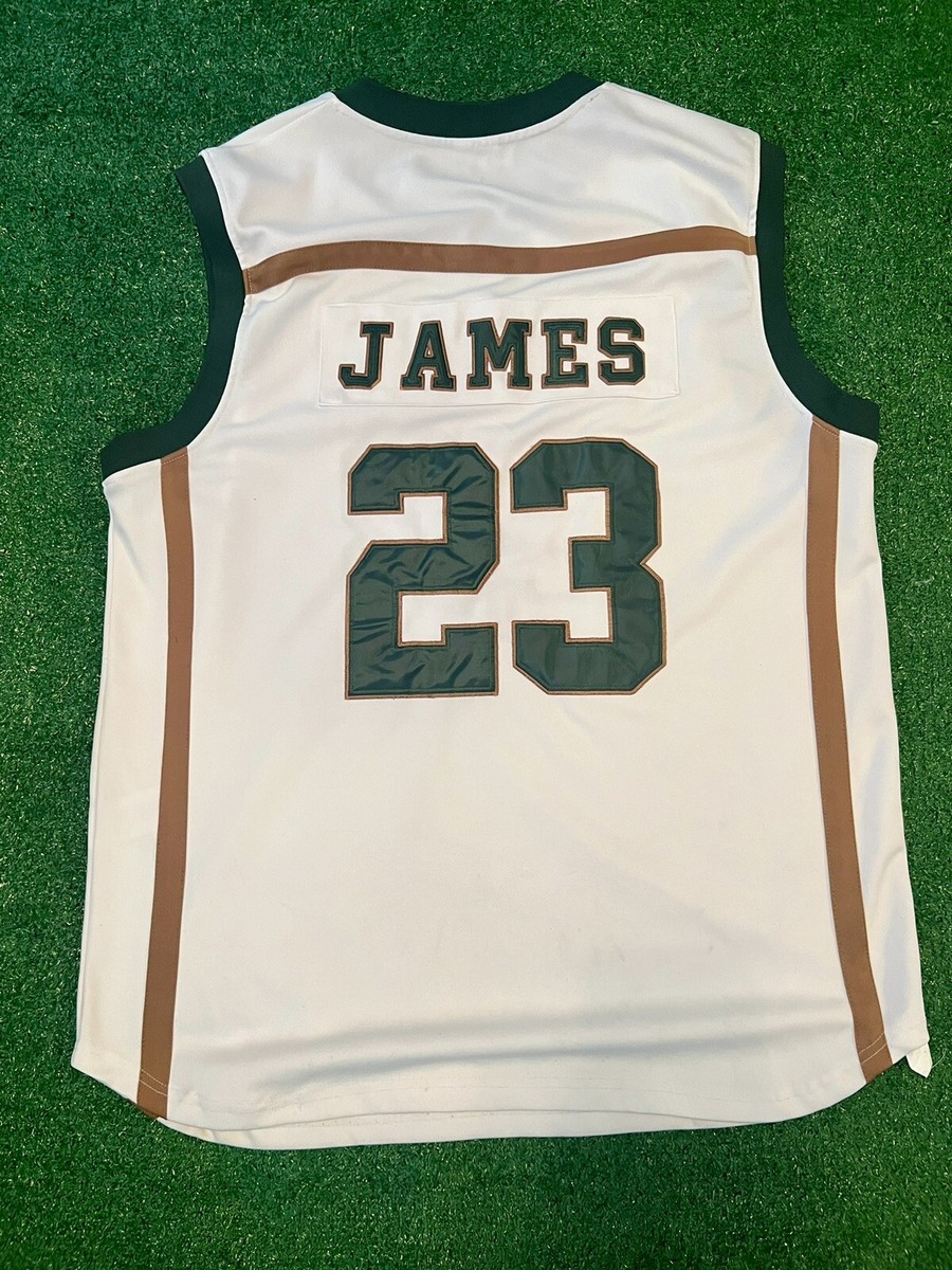 Lebron James #23 IRISH High School Jersey SIZE 52 True School