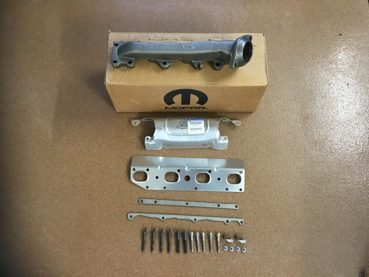 Auspuffkrümmer rechts SATZ original MOPAR 68591572AA Dodge RAM 