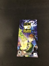 ben 10 alien force psp Manual Only