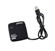 All in One Multi-card Reader with 3 Ports USB 2.0 HUB Combo for SD/MMC/M2/MS TF