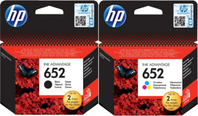 HP ORIGINAL 652  DRUCKERPATRONEN DeskJet Advantage 1115 2135 3636 3835 4535 4675
