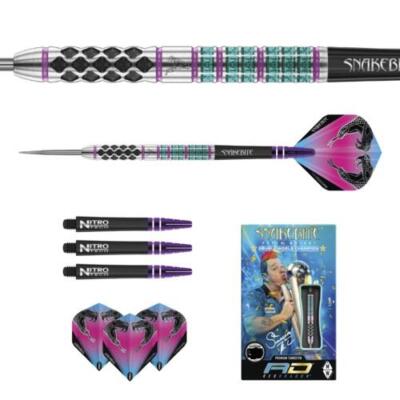 RED DRAGON PETER WRIGHT SNAKEBITE SUPA VENOM 22 GRAM STEEL TIP