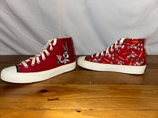 VTG Keds Looney Tunes Red Bugs Bunny High Top Basketball Shoes Women s US SZ 7.5