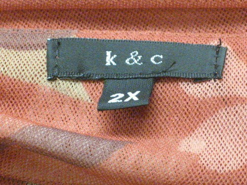 2X K & C 3/4 Ärmel V-Ausschnitt Bluse Top Plus 2X Neu mit Etikett - Bild 6 von 6