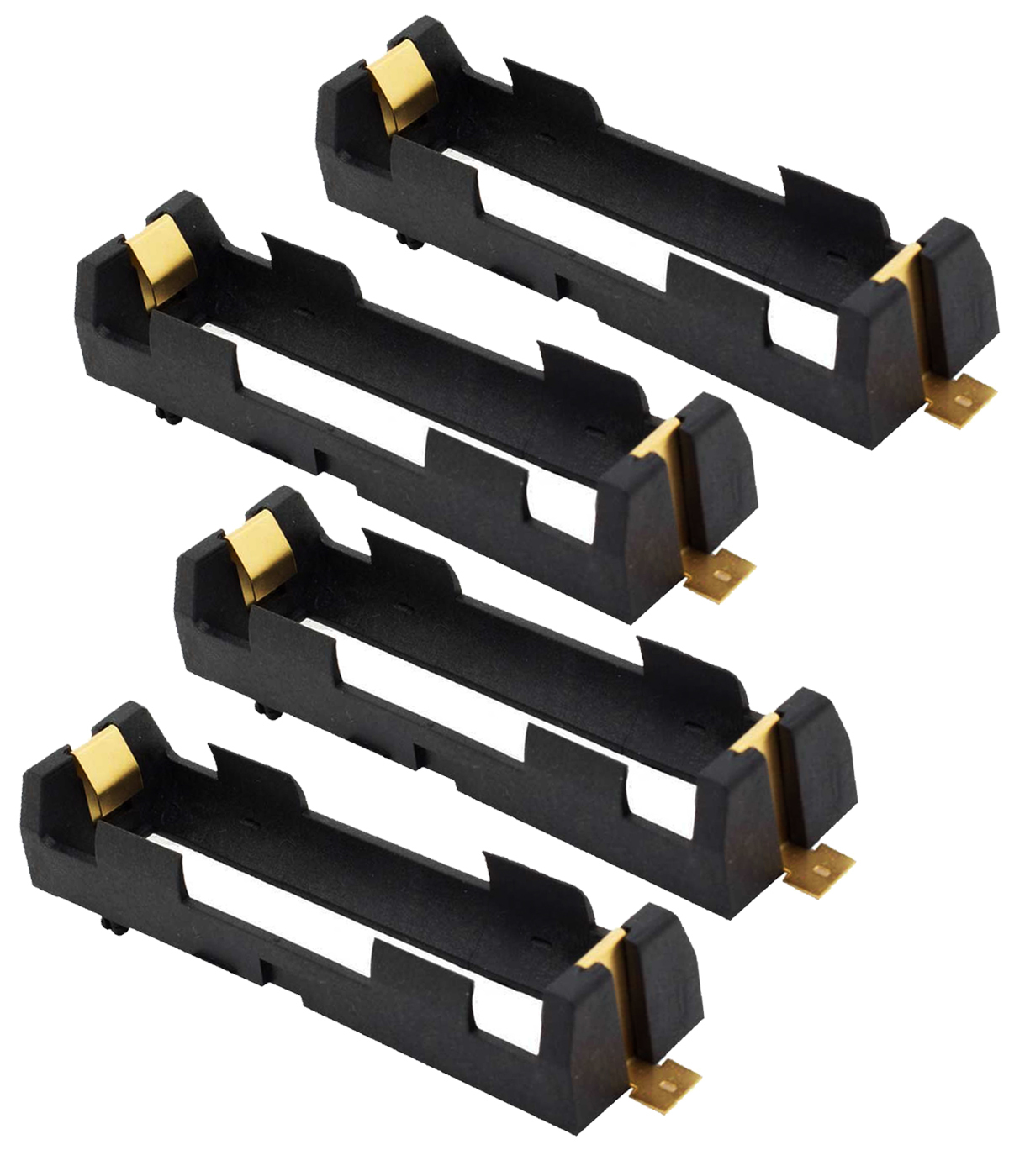 Keystone Battery Holder ( 18650, 26650, ) Contacts, Clips, LITHIUMION