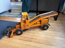 Vintage Nylint 1800 Pressed Steel Adams Travel Loader construction truck