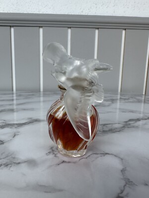 Vintage Nina Ricci L'Air Du Temps Parfum Perfume Bottle Lalique