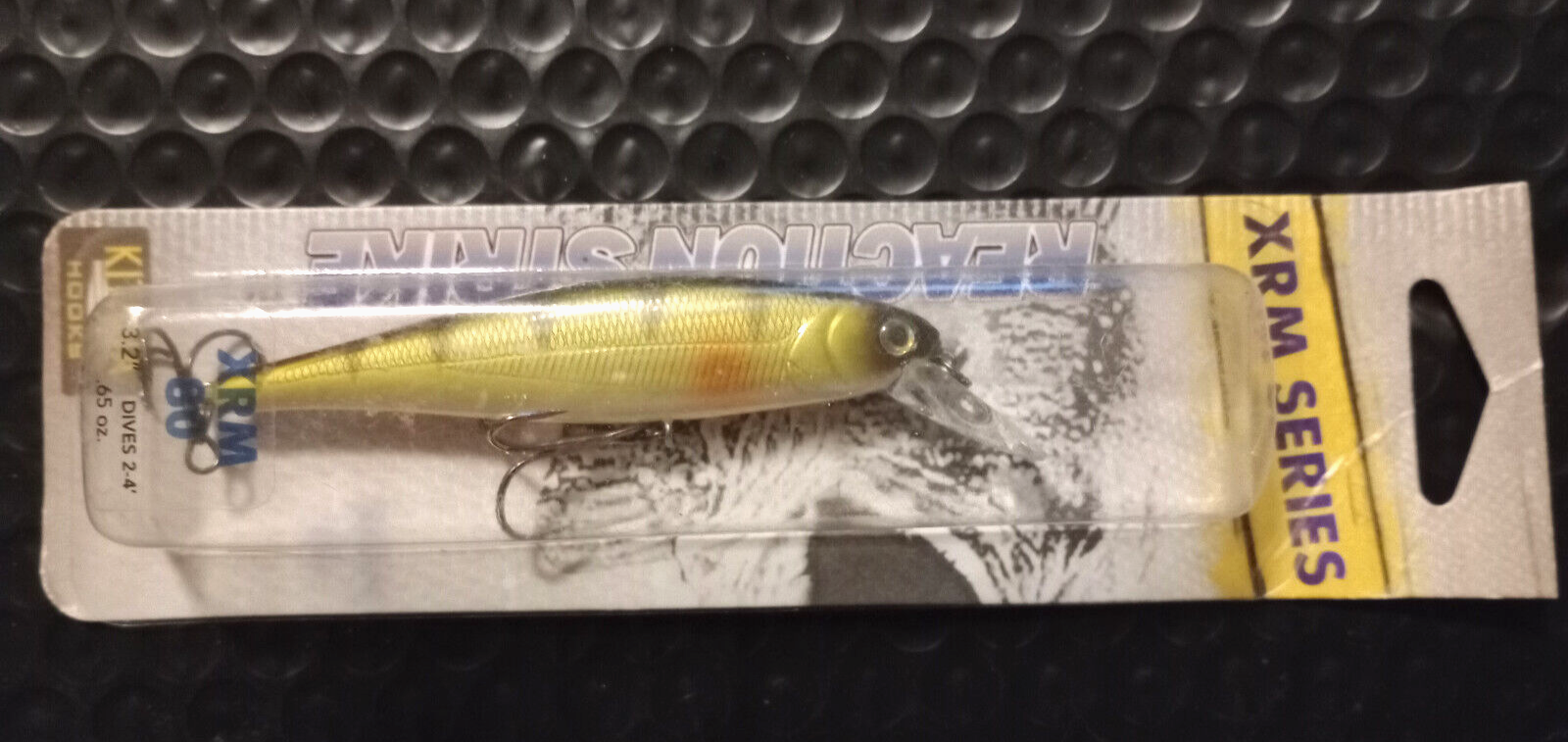Reaction Strike XRM Series XRM80 Ghost Perch 24' Depth Lure eBay