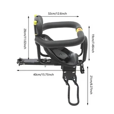 Baby Bike Safety Toddler Child Seat Kids Bicycle Chair Carrier Front Mount