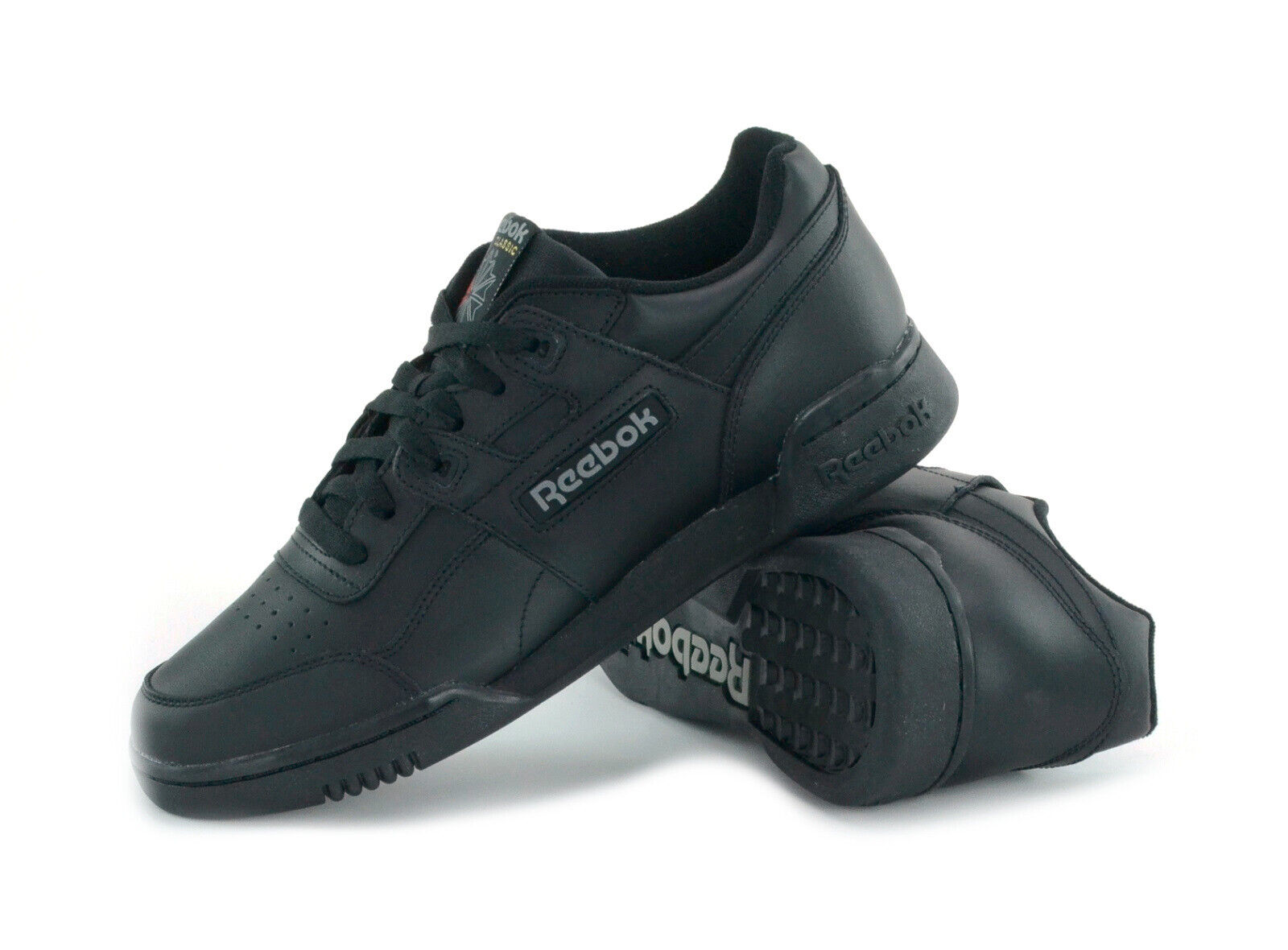 La cabra Billy cueva mini REEBOK WORKOUT PLUS - MENS TRAINERS - BLACK - 2760 - CLASSIC TRAINERS | eBay