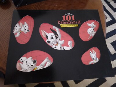 Disney 101 Dalmatians 2 Patch s London Adventure Set 4 Lithograph Portfolio   B2