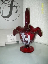  Fenton 2004 "Four Seasons Basket" Happy Halloween 6335 WS