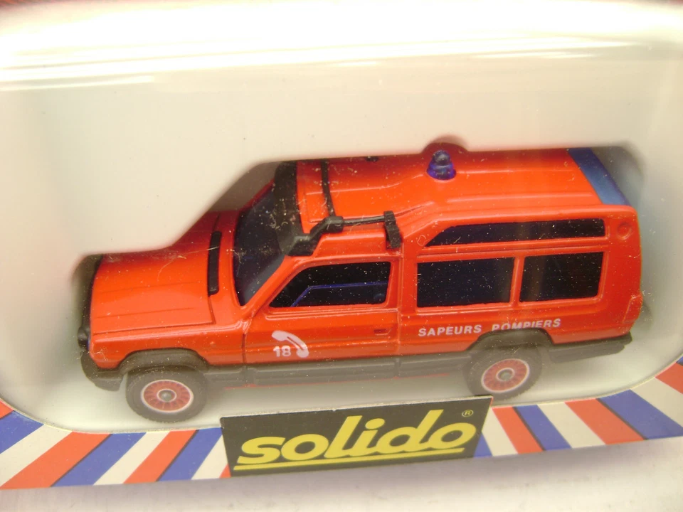 SOLIDO TONER GAM I #2119 RED SAPEURS POMPIES RANCHO FIRE VEHICLE NEW IN BOX - Image 3 of 3