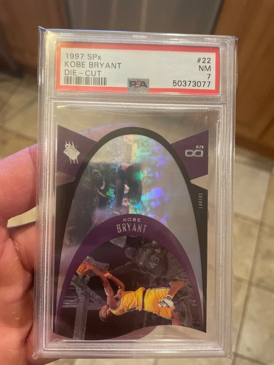Kobe Bryant ? 1997 Upper Deck SPx #22 Die-Cut ? PSA 7 Fresh Slab 