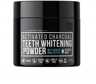 Activated Charcoal Teeth Whitening Powder - Enamel Safe Teeth Whitener - 100g
