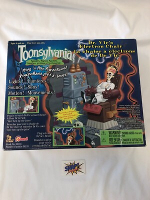 Dr. Vic's Electron Chair - Toonsylvania - 1998 Toy Island, Grand Toys 36133