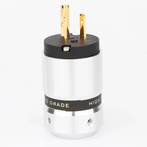 Par de enchufes de alimentación macho y hembra de EE. UU. + conector IEC C15 para cable de alimentación de audio HiFi - Imagen 3 de 6