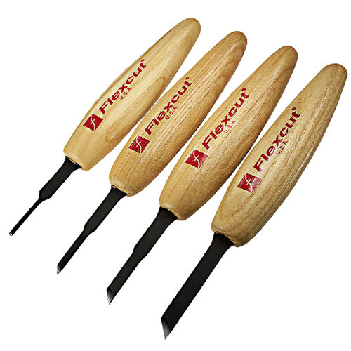 Flexcut 4 Pc. Micro Skew Tool Set MT200