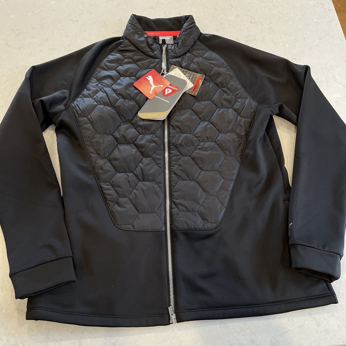 puma pwrwarm dassler golf jacket