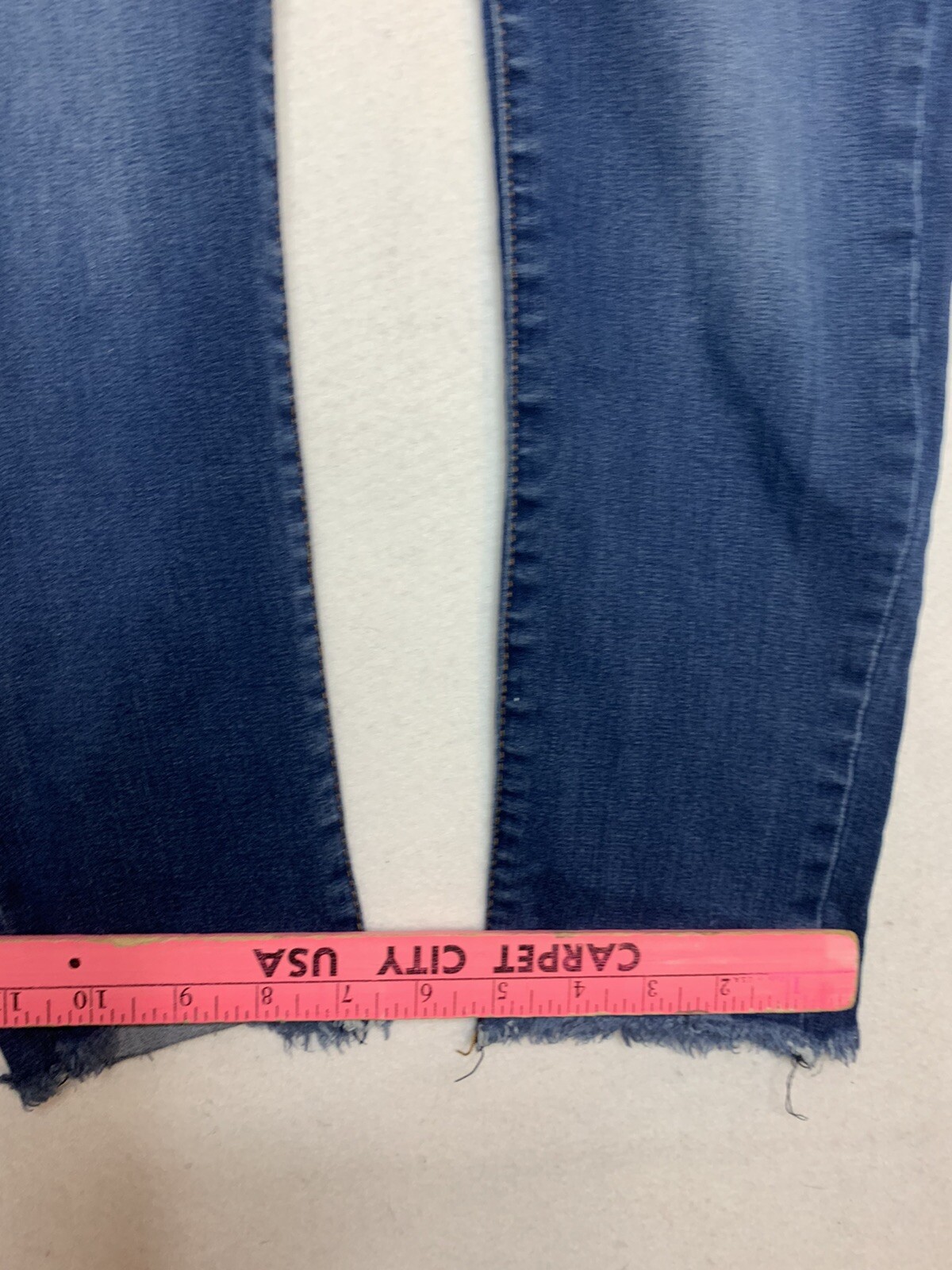 IT Jeans Women's 4P Blue Tiffany Skinny Ankle Denim Mid Rise Jeans 28x24
