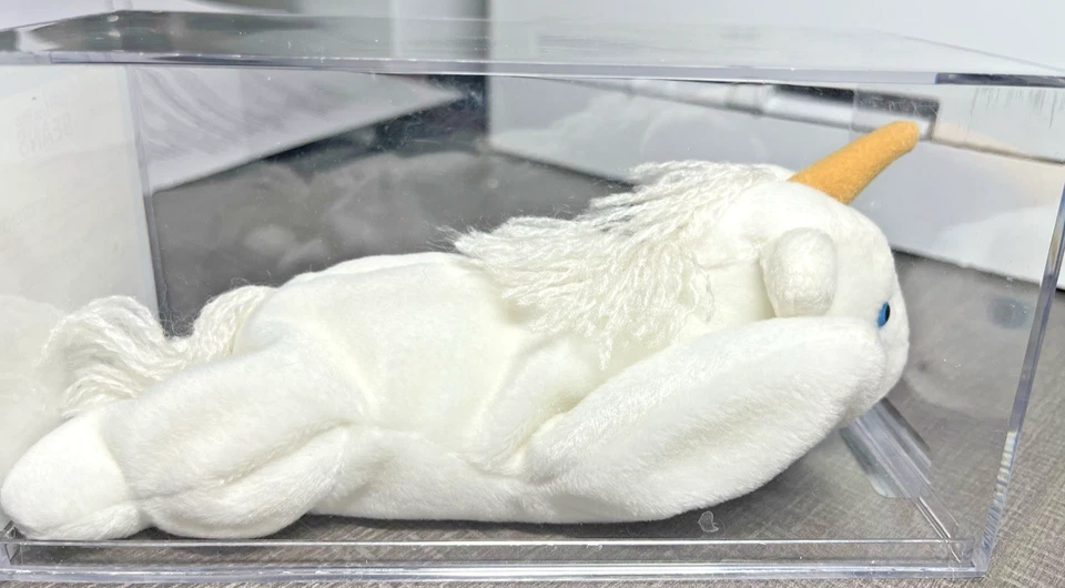 TY Beanie Baby Fine Mane MYSTIC Unicorn Authenticated 3rd/1st GEN RARE Gorgeous! - Image 4 of 4