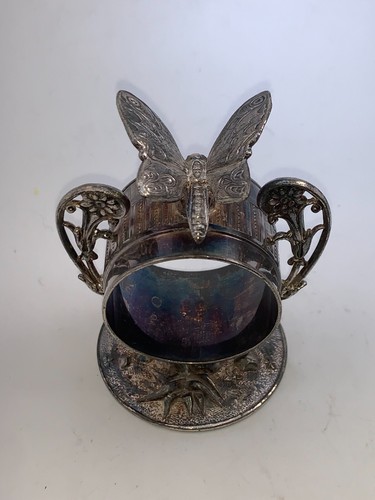 NO NAME #61 VICTORIAN FANCY NAPKIN RING WITH BUTTERFLY - BEST OFFER - 26 OF 34 - Picture 7 of 12
