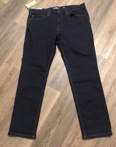 Pantalones de mezclilla elásticos ajustados Goodfellow & Co para hombre cómodos -40x32 nuevos - Imagen 6 de 22