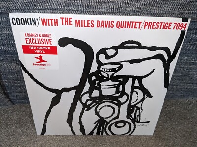 COOKIN WITH THE MILES DAVIS QUINTET - Mono Red Smoke Color Vinyl