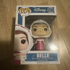 Funko Pop! Figura Vinilo Disney La Bella y la Bestia Bella #238 En Rosa y Blanco