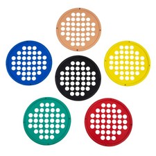 CanDo Hand Exercise Web for Strengthening Hands Wrists and Forearms 6 Colors