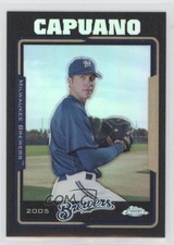 2005 Topps Chrome Black Refractor /225 Chris Capuano #314 0tw4
