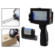 Portable Inkjet Printer Date Coder Coding Machine for Printing QR Code Barcode