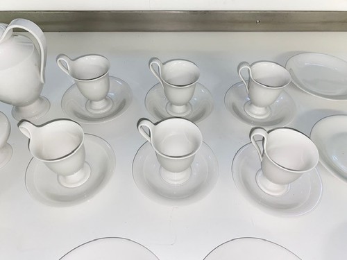 KPM Berlin Campaner Kaffeeservice für 6 Perosnen, 1. Wahl, 21 Teile - Bild 4 von 15