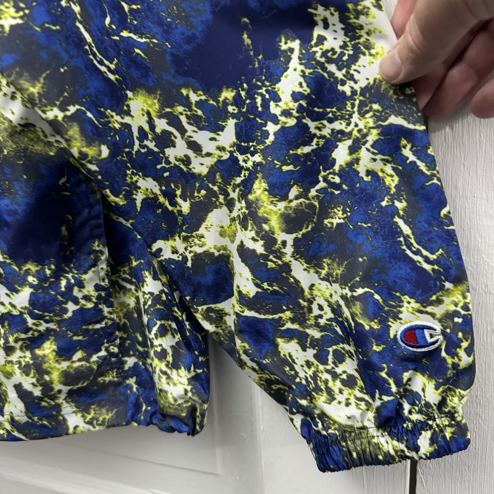 Packable Windbreaker Pullover Jacket Champion Men… - image 3