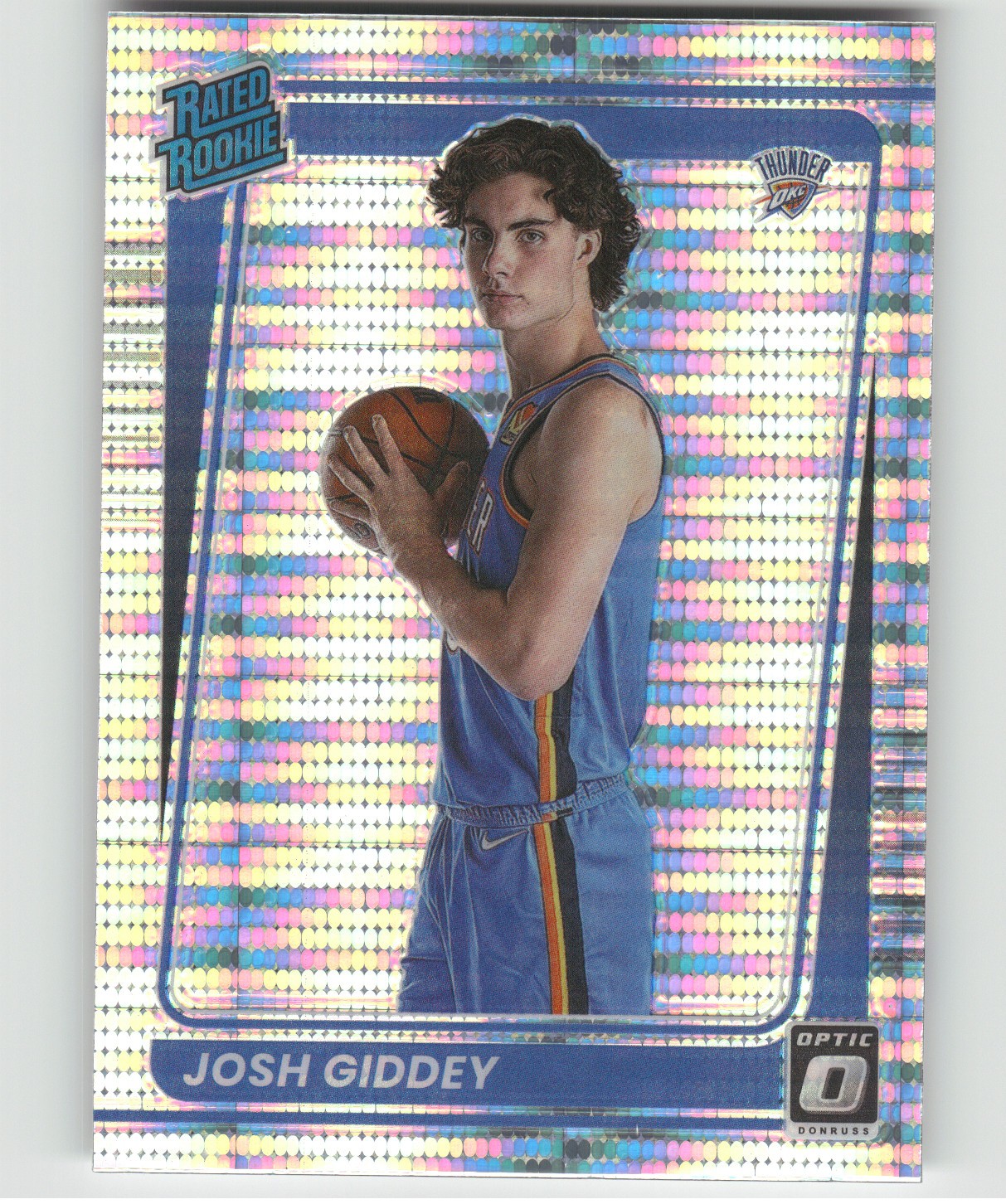 2021 Donruss Optic Josh Giddey #152 Fast Break Holo RC