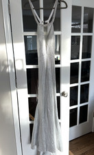 Morilee Madeline Gardner Women's Size 2 Silver Prom Dress