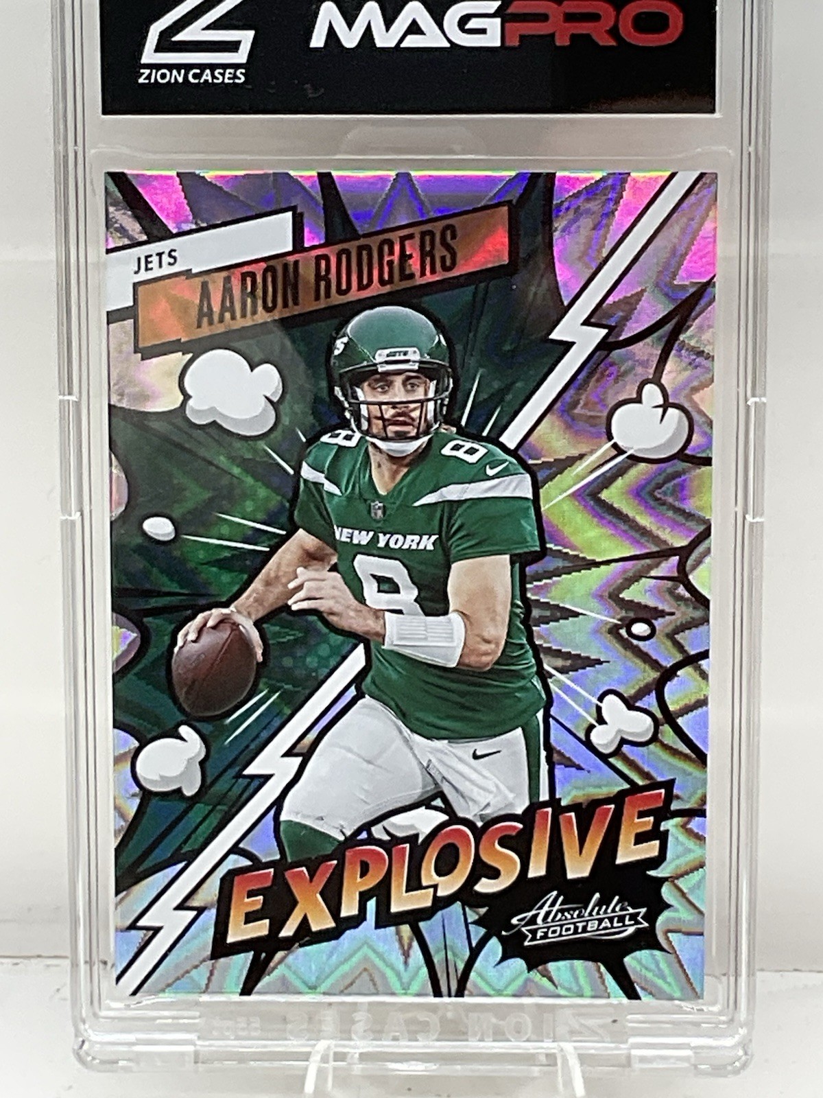2023 Panini Absolute - Explosive Aaron Rodgers #9 SSP