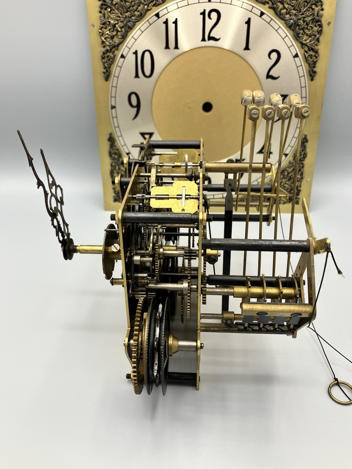 VTG Herschede LADY HAWTHORNE 611 Grandfather Clock Parts Wood Not Included