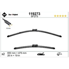 Scheibenwischer Set vorne für VW Arteon 3H7 3H9 Passat 3G5 B8 3G2 id40780