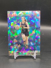 Caitlin Clark 2025 Panini Select WNBA Throwback Cracked Ice Prizm Fever (CBTH)