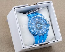 Invicta Subaqua Chromamode Quartz 44mm Blue Dial Silicone Strap 100m New In Box