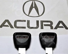 2 X Genuine OEM Acura Integra CL TL Vigor Logo Master Spare Key Blank RED