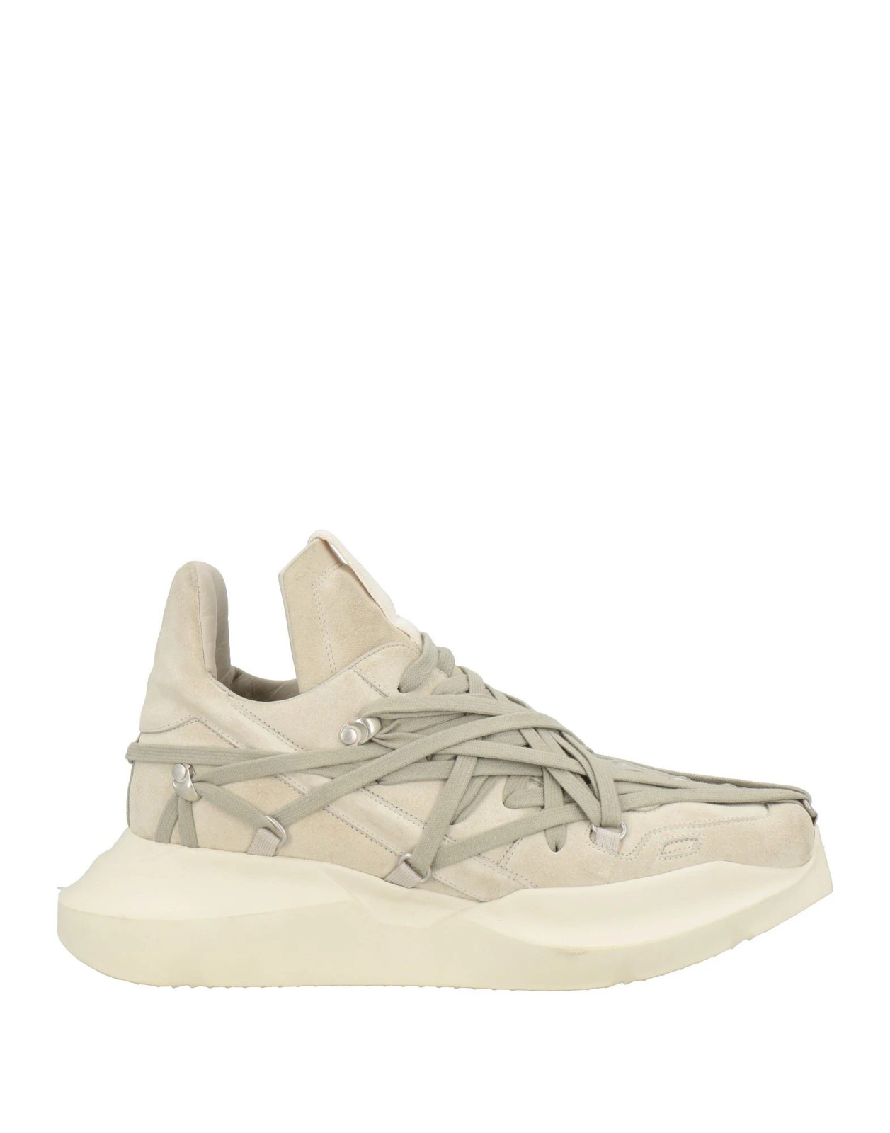 Rick Owens - Men - Suede Trainers - Light grey 200090₽