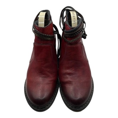 Rieker gr 39 Damen Boots Stiefel Stiefeletten Sehr Gut Z54
