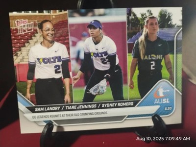 2025 AUSL Topps Now! Pick your player or moment! Quantity Discount Free Shipping