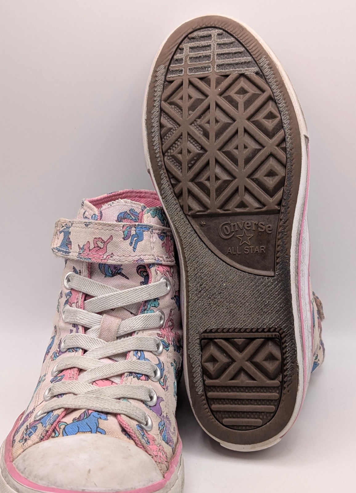 Converse Chuck Taylor All Star High Top Unicorn Sneakers Youth Size 3 Kids Girls thumbnail 6