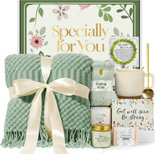 Get Well Soon Gift Baskets for Women, after Surgery Recovery Care Package for Wo