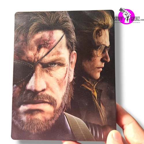 Metal Gear Solid V:The Phantom Pain Steelbook Case No Game Phantom Episode Disc